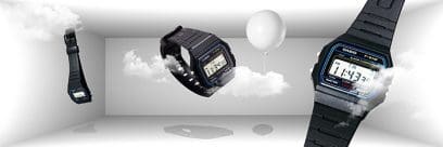 CASIO F-91W-1 手錶 黑色 #3