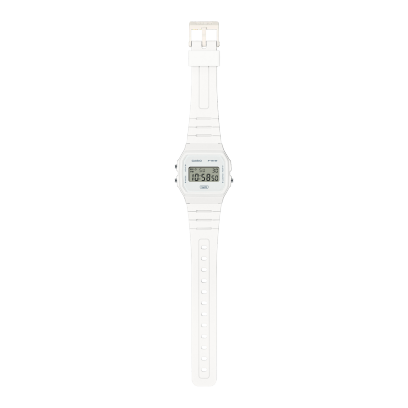 CASIO F-91WB-7A 手錶 白色 #3