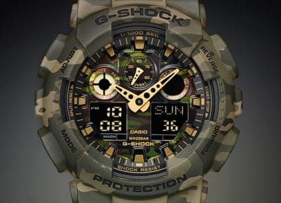 G-SHOCK GA-100CM-5A 手錶 棕色 #4