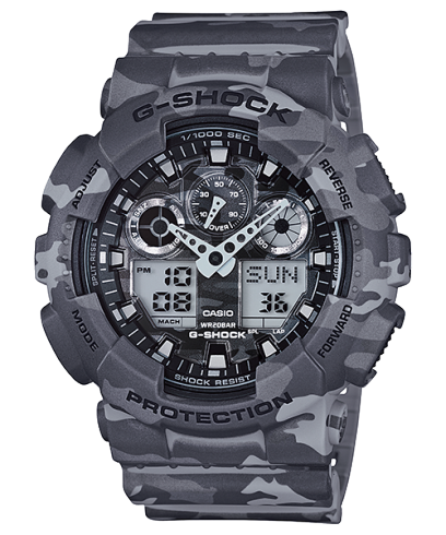G-SHOCK GA-100CM-8A 手錶 灰色 #1