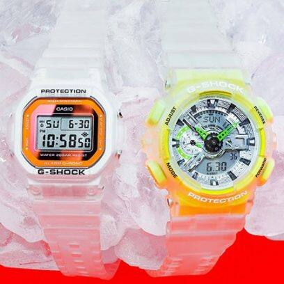 G-SHOCK GA-110LS-7A 手錶 透明色 #3