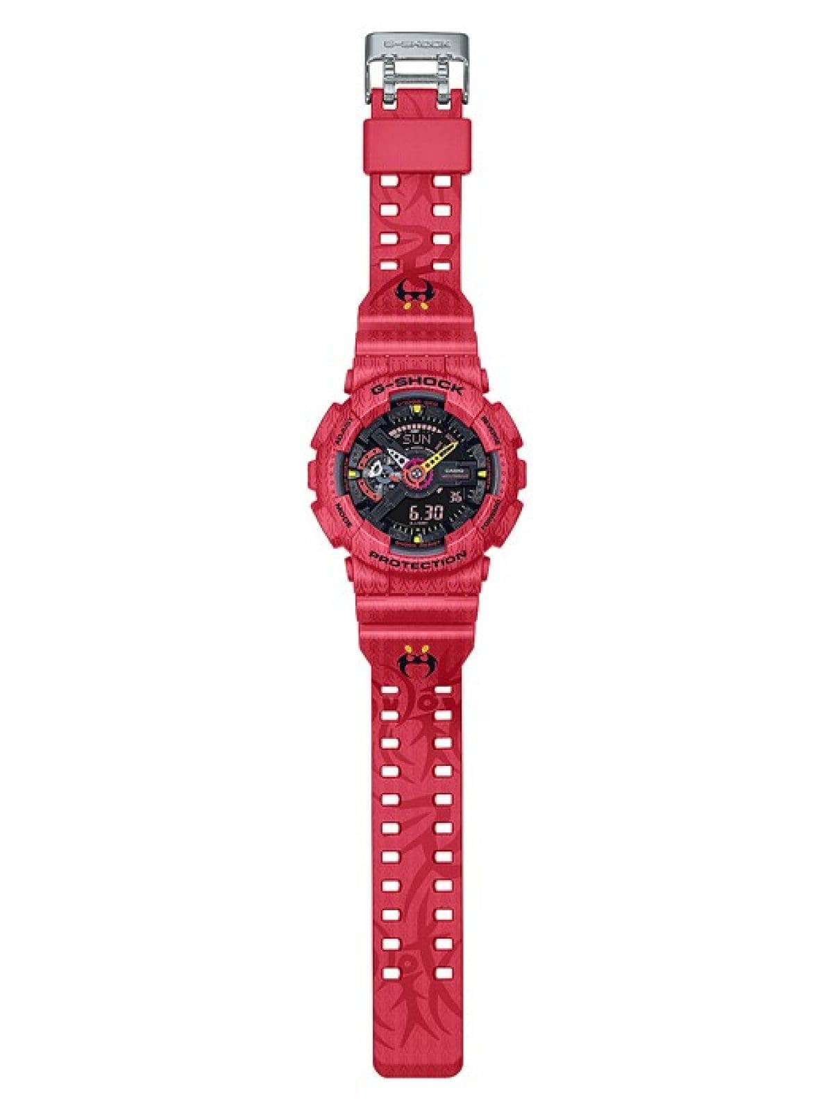 G-SHOCK GA-110SGH-4A 手錶 紅色 #3