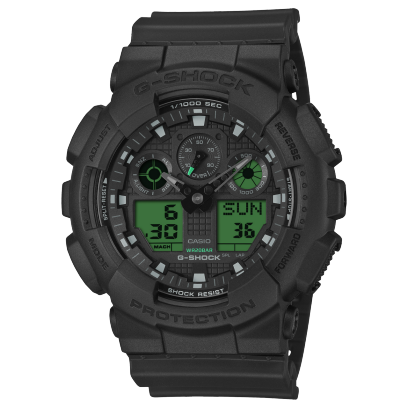 G-SHOCK GA-100BEG-1A 手錶 黑色 #1