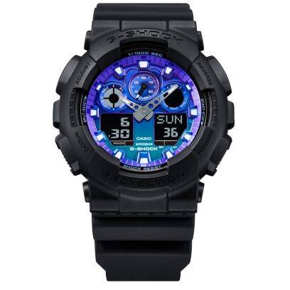 G-SHOCK GA-100FL-1A 手錶 黑色 #7