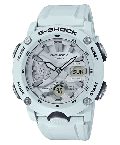 G-SHOCK GA-2000S-7A 手錶 白色 #1