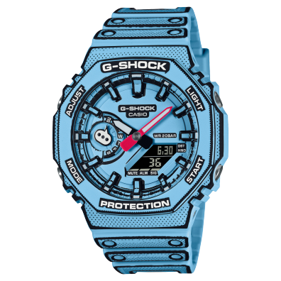 新品未使用　G-SHOCK マンガデザイン GA-2100MNG-2AJR 　青 GA-2100MNG-2A | CASIO