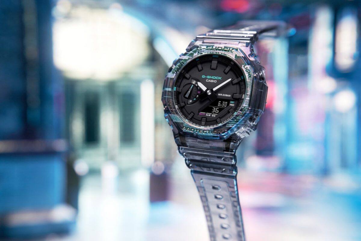 G-SHOCK GA-2100NN-1A 手錶 透明色 #7