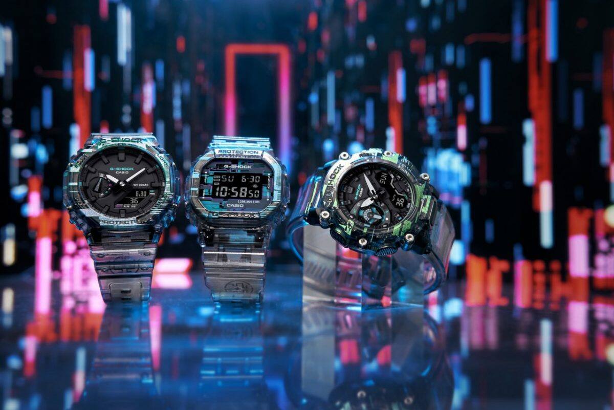 G-SHOCK GA-2100NN-1A 手錶 透明色 #8
