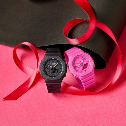 自左起：GA-2100P-1A、GMA-S2100P-4A #5