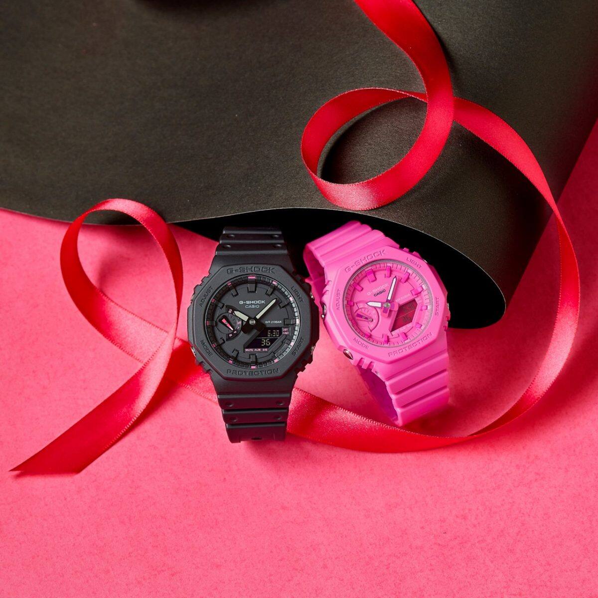 自左起:GA-2100P-1A、GMA-S2100P-4A #5