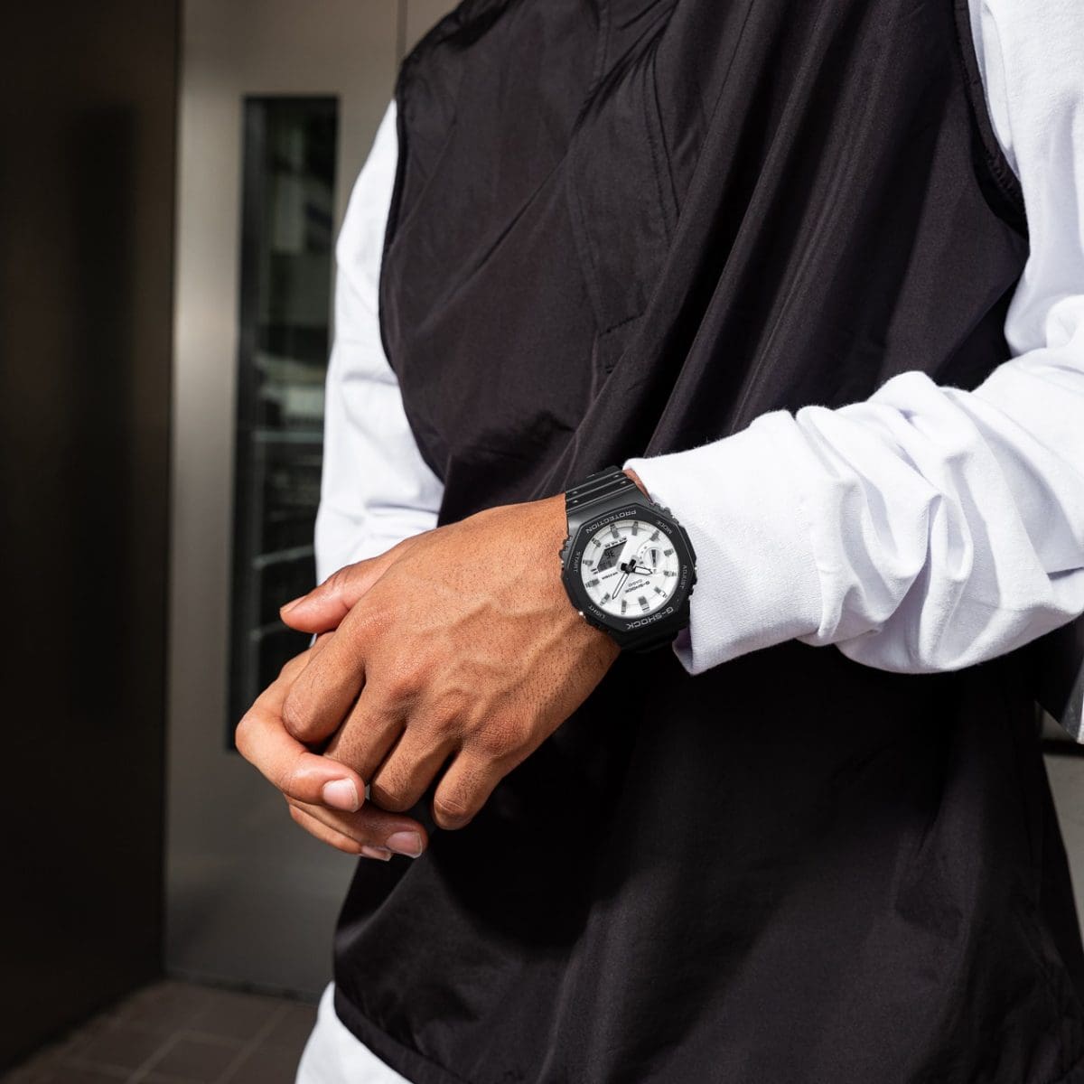 G-SHOCK GA-2100WD-1A 手錶 黑色 #2