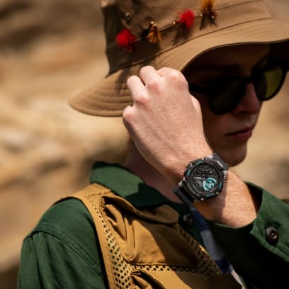 G-SHOCK GA-2200M-1A 手錶 黑色 #5