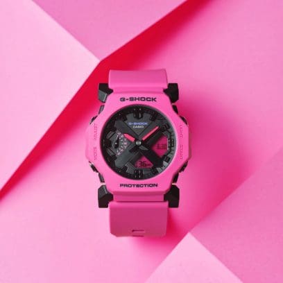 G-SHOCK GA-2300-4A 手錶 粉紅色 #4