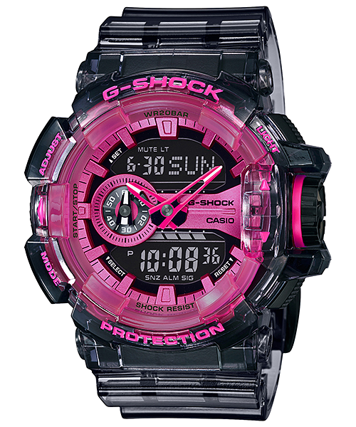 カシオ G-SHOCK ジーショック 腕時計 クォーツ GA-400SK メンズ G-SHOCK Gショック ジーショック GA-400SK-1A9 クリアスケルトン