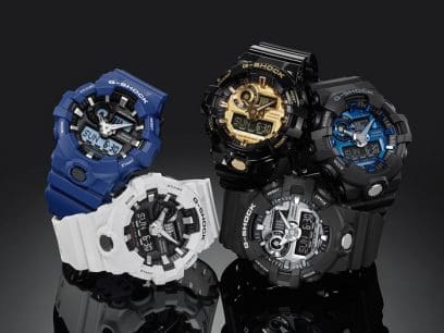 G-SHOCK GA-700-7A 手錶 白色 #2