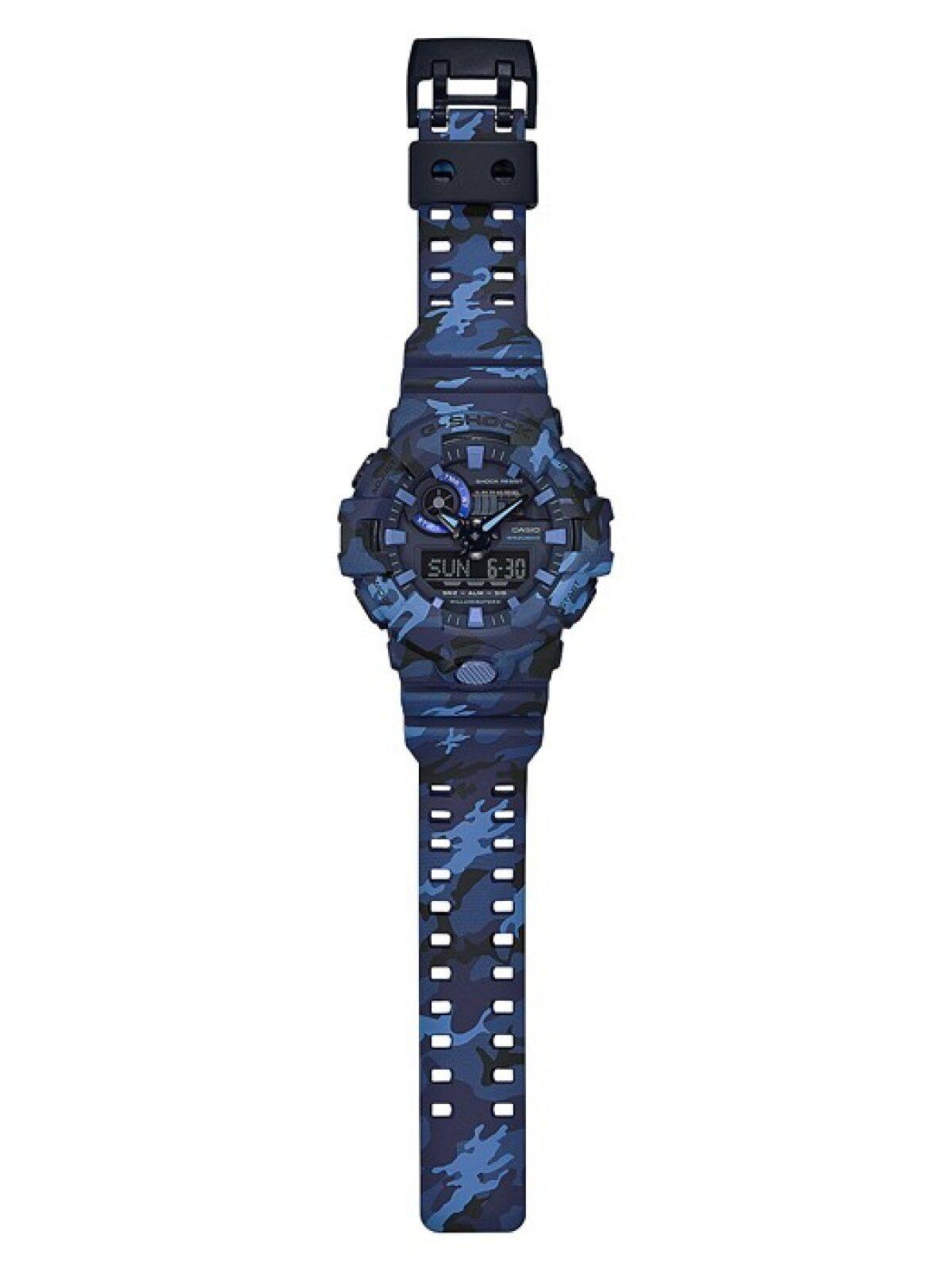 CASIO G-SHOCK GA-700CM-2A 腕時計 未使用 青迷彩 GA-700CM-2A | CASIO