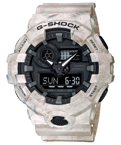 G-SHOCK GA-700WM-5A 手錶 米色 #1