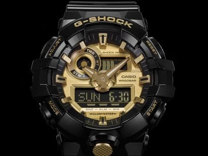 G-SHOCK GA-710GB-1A 手錶 黑色 #4