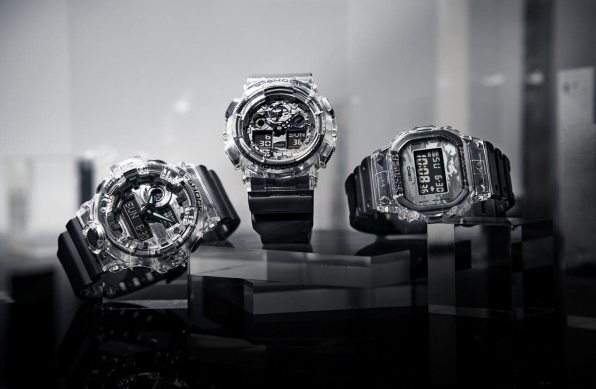 G-SHOCK GA-700SKC-1A 手錶 透明色 #12