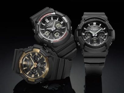 G-SHOCK GAS-100B-1A 手錶 黑色 #4