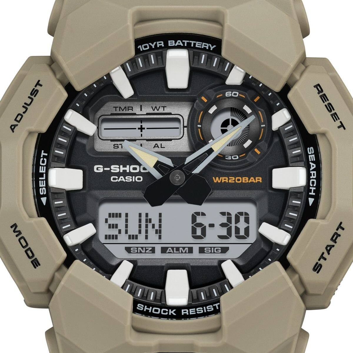 G-SHOCK GA-010-5A 手錶 棕色 #6