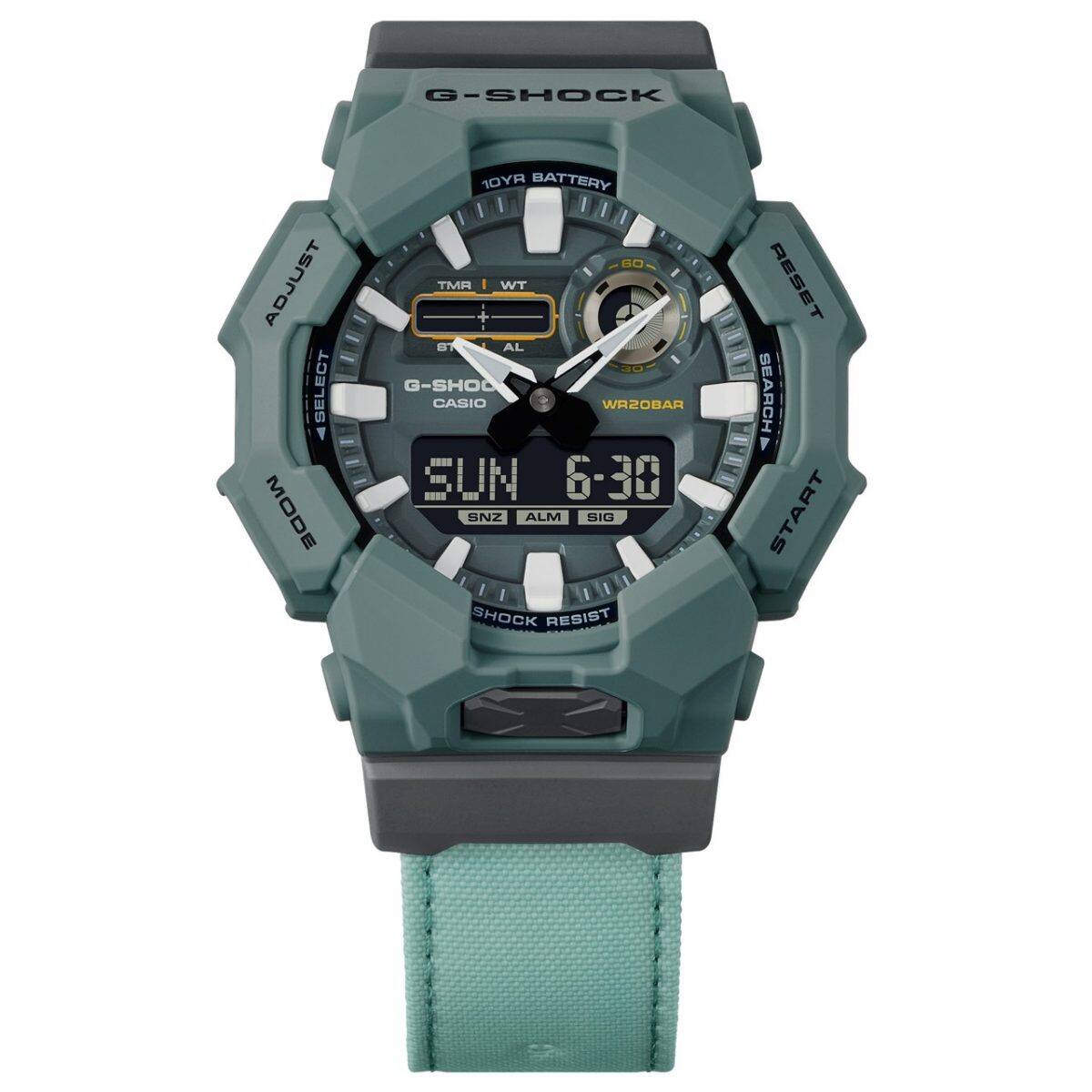 G-SHOCK GA-010CE-2A 手錶 藍色、淺藍色 #8
