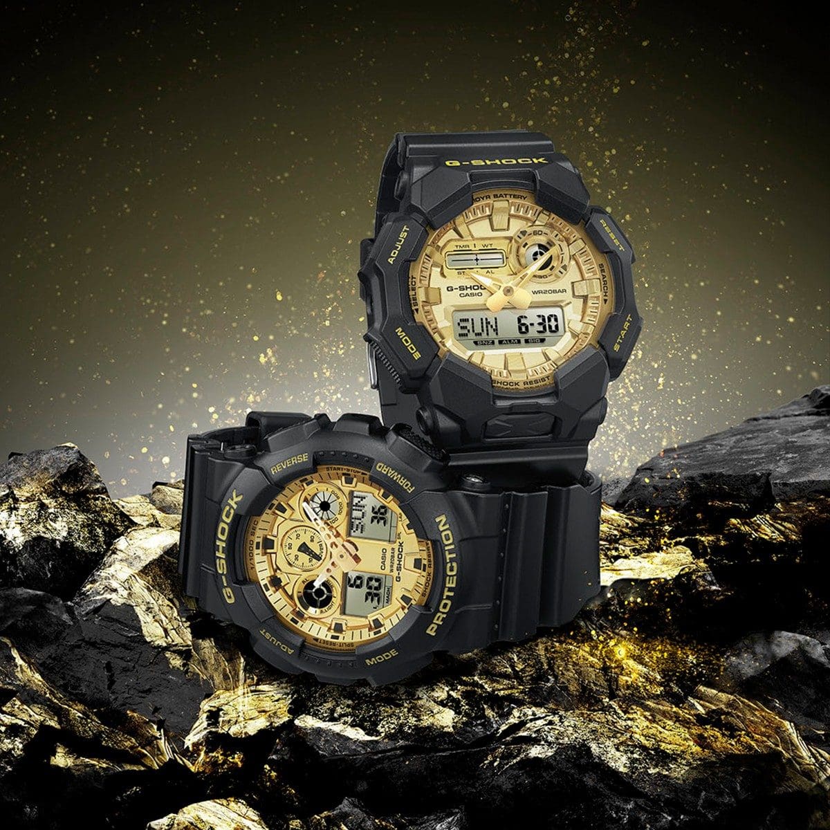 G-SHOCK GA-010GGB-1A9 手錶 黑色 #2