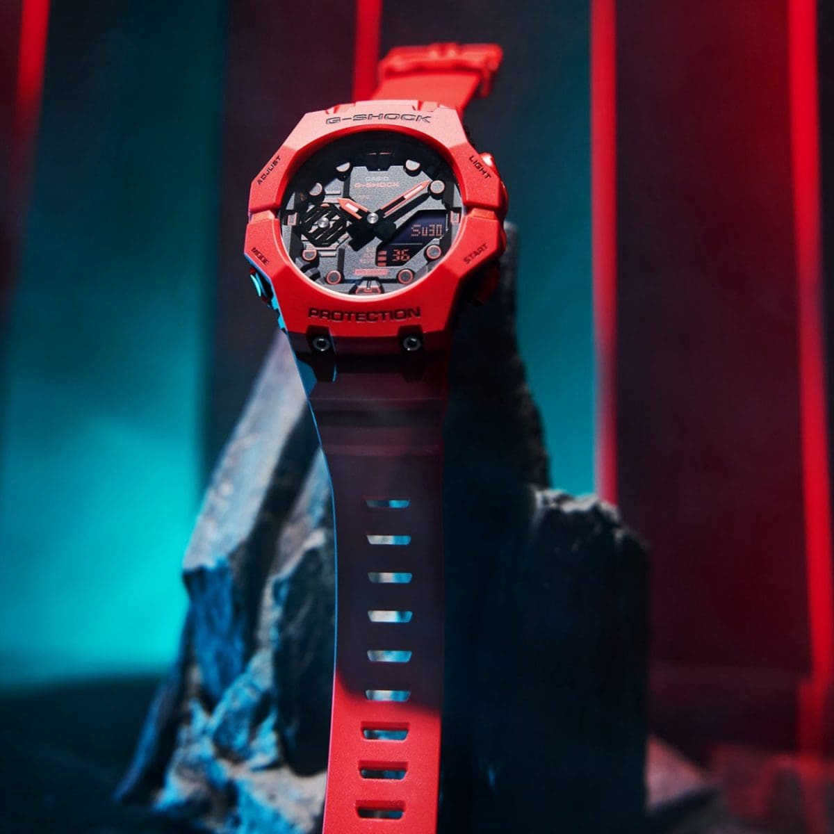 G-SHOCK GA-B001-4A 手錶 紅色 #11