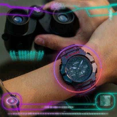 G-SHOCK GA-B001AH-6A 手錶 紫色 #2