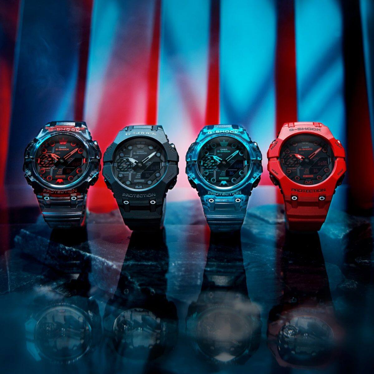 G-SHOCK GA-B001G-1A 手錶 透明色 #14