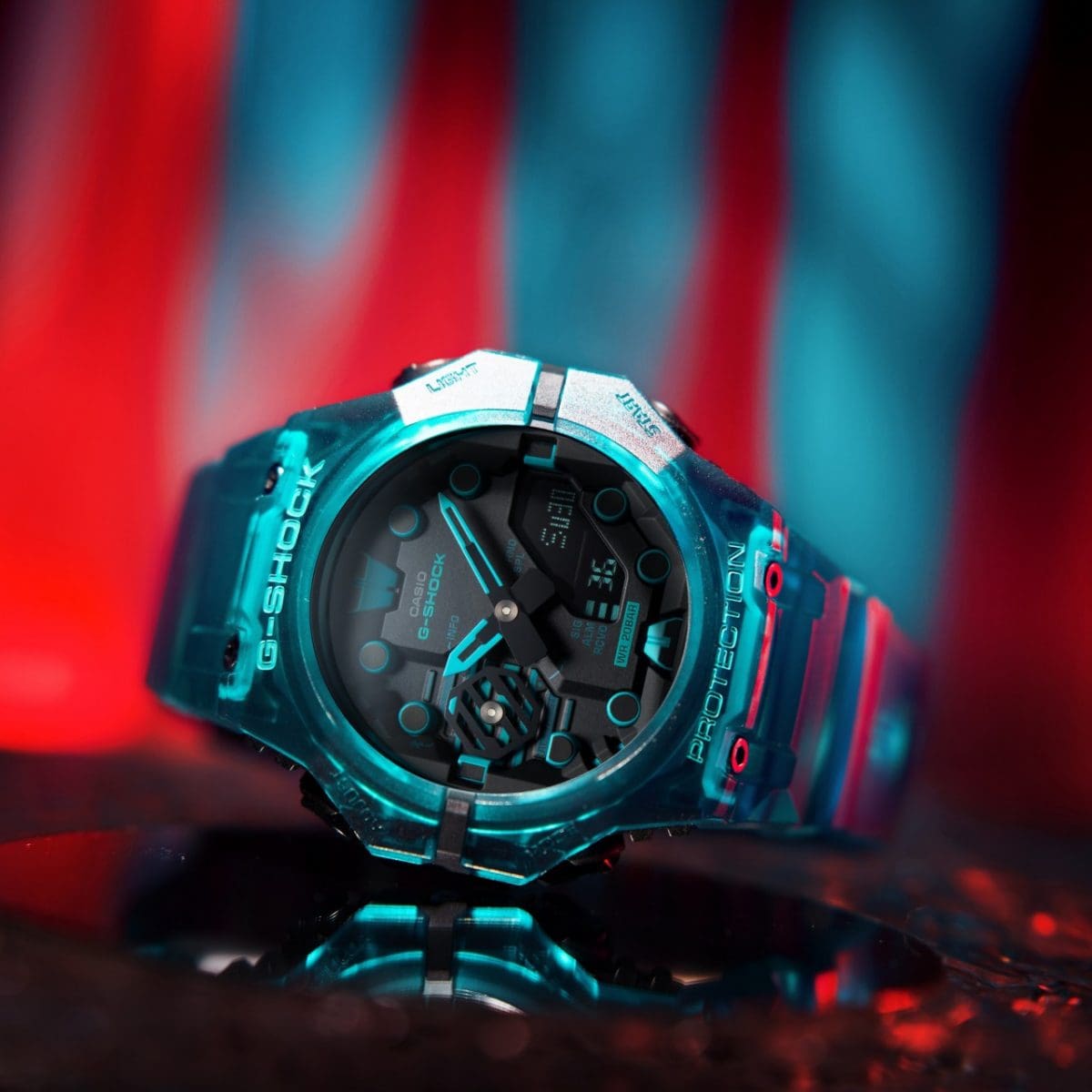 G-SHOCK GA-B001G-2A 手錶 透明色 #12