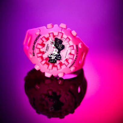 G-SHOCK GA-V01-4A 手錶 粉紅色 #7