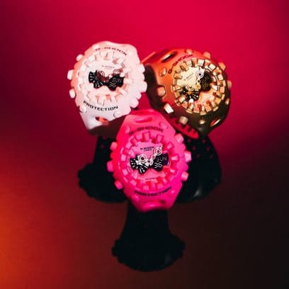 G-SHOCK GA-V01-4A 手錶 粉紅色 #8