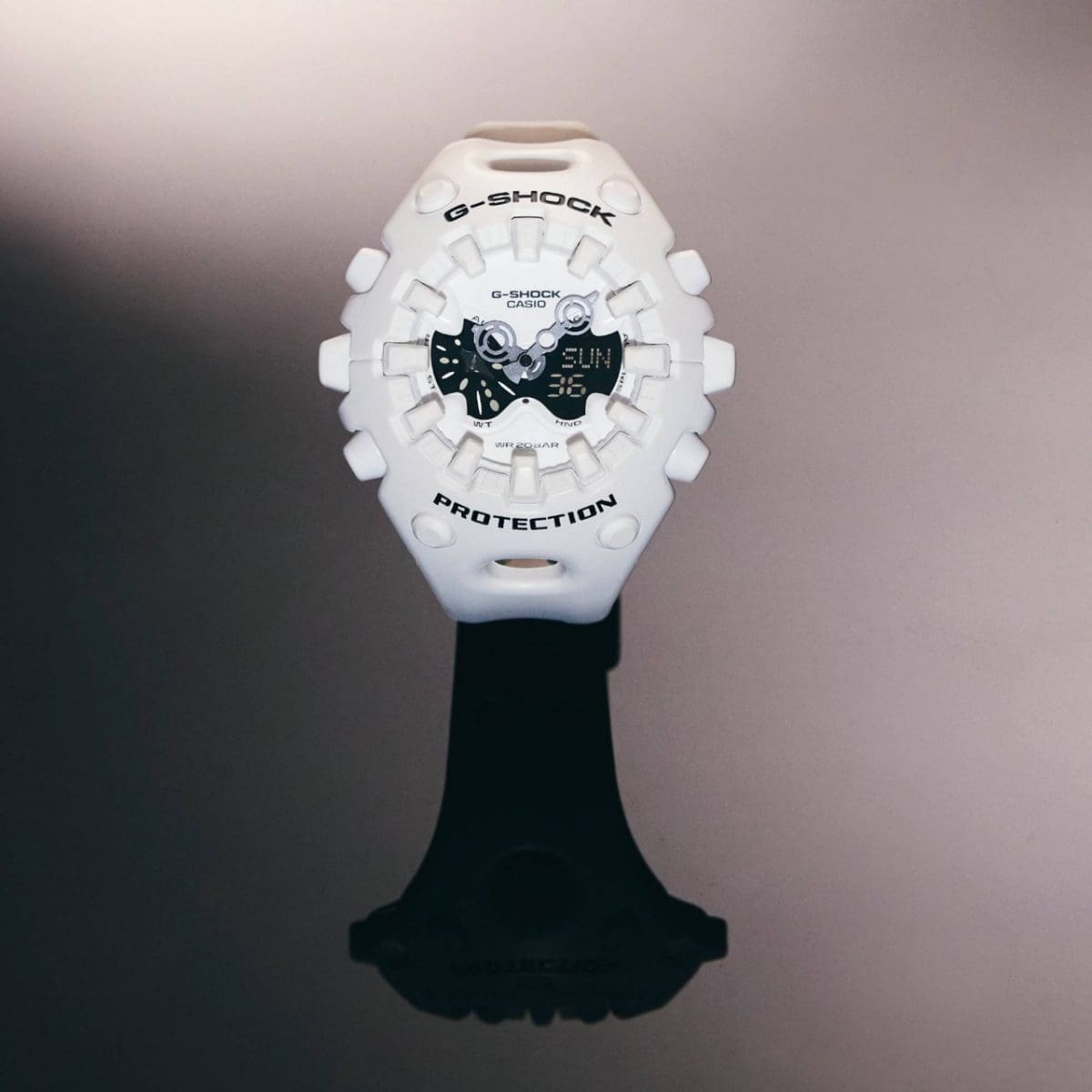 G-SHOCK GA-V01-7A 手錶 白色 #7