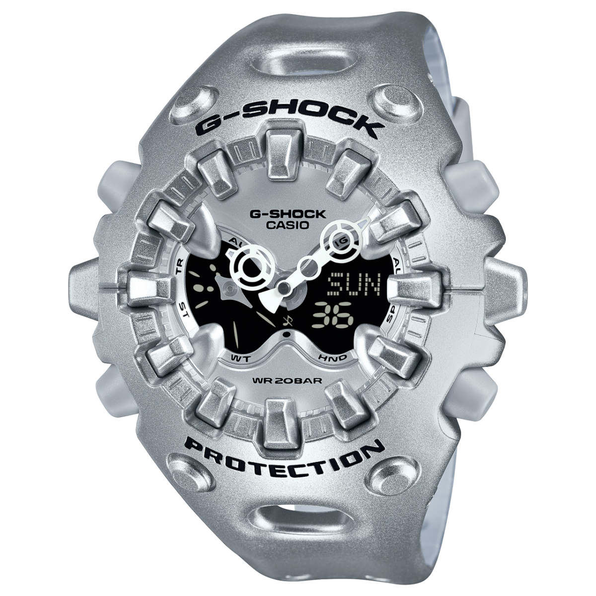 G-SHOCK GA-V01A-8A 手錶 銀色 #1