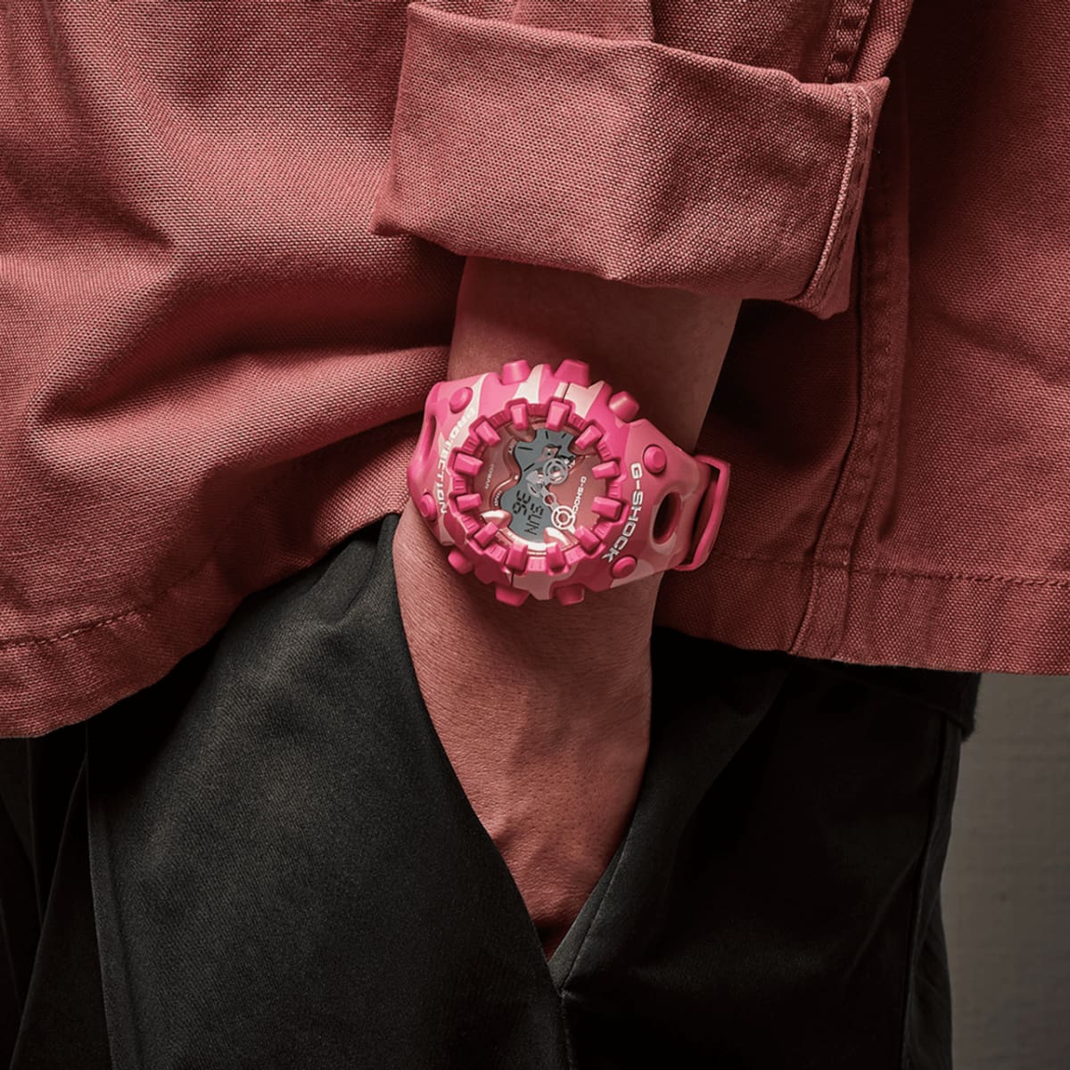 G-SHOCK GA-V01CMG-4A 手錶 黑色 #3