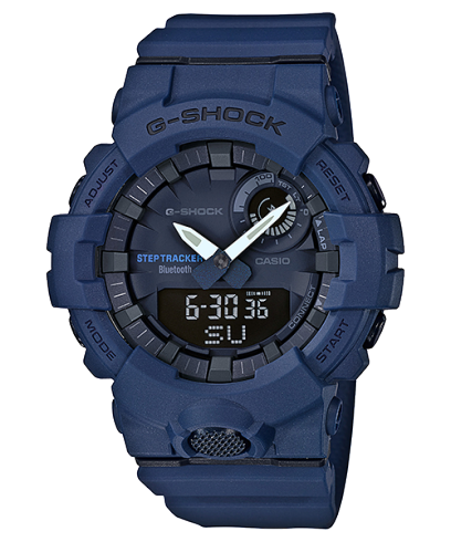 G-SHOCK GBA-800-2A 手錶 藍色、淺藍色 #1