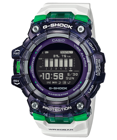 CASIO G-SHOCK GBD-100SM-1A7JF　歩数　トレーニング GBD-100SM-1A7 | CASIO