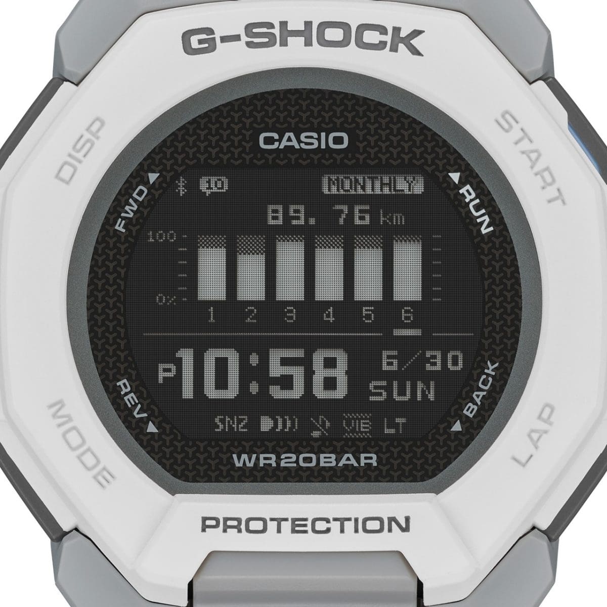 G-SHOCK GBD-300-7 手錶 白色 #5