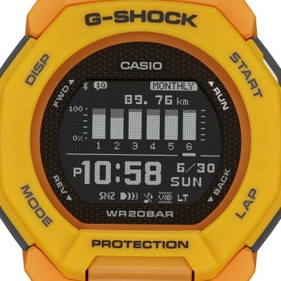 G-SHOCK GBD-300-9 手錶 黃色 #5