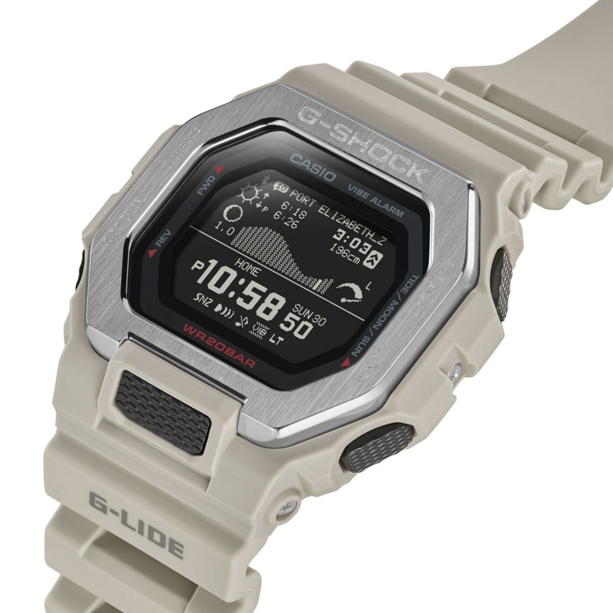 G-SHOCK GBX-100-8 手錶 銀色 #5