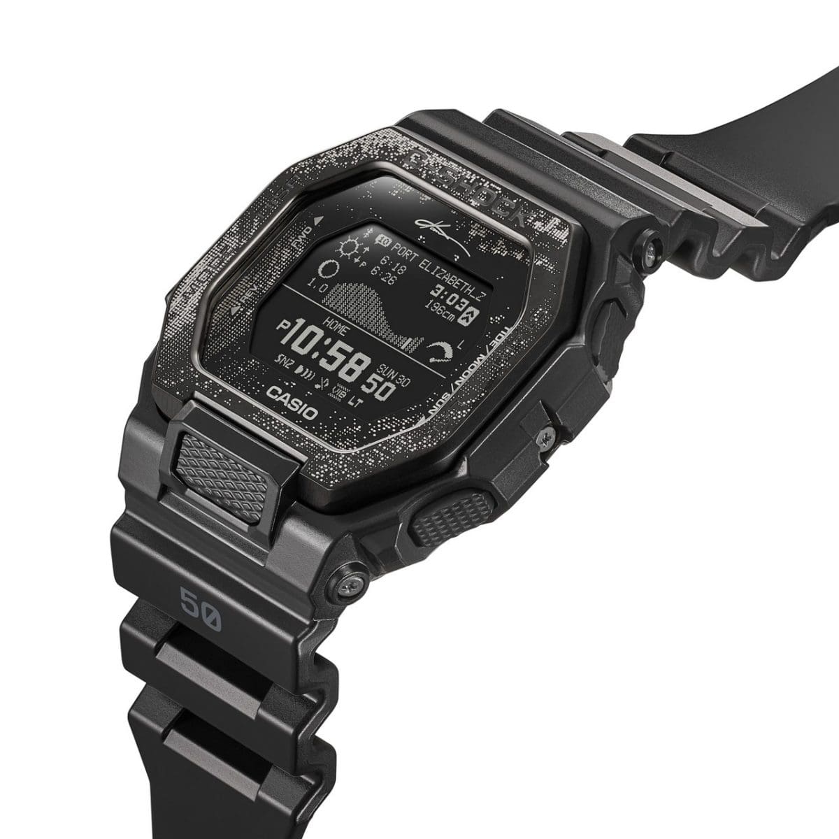 G-SHOCK GBX-100KI-1 手錶 黑色 #8