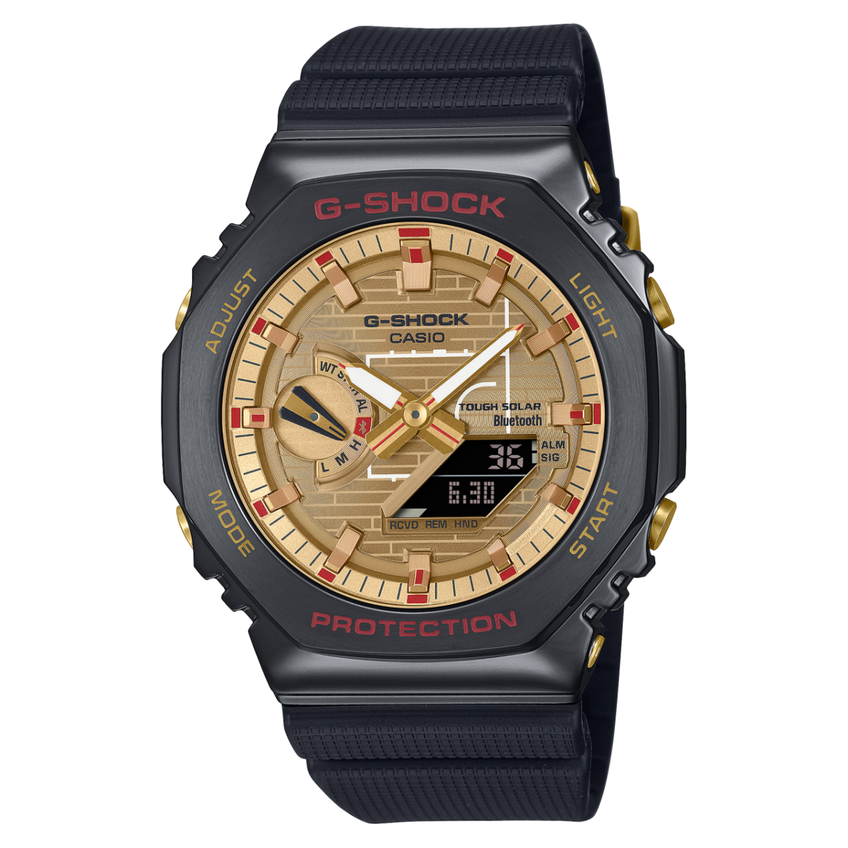 G-SHOCK GBM-2100RH-1A 手錶 黑色 #1