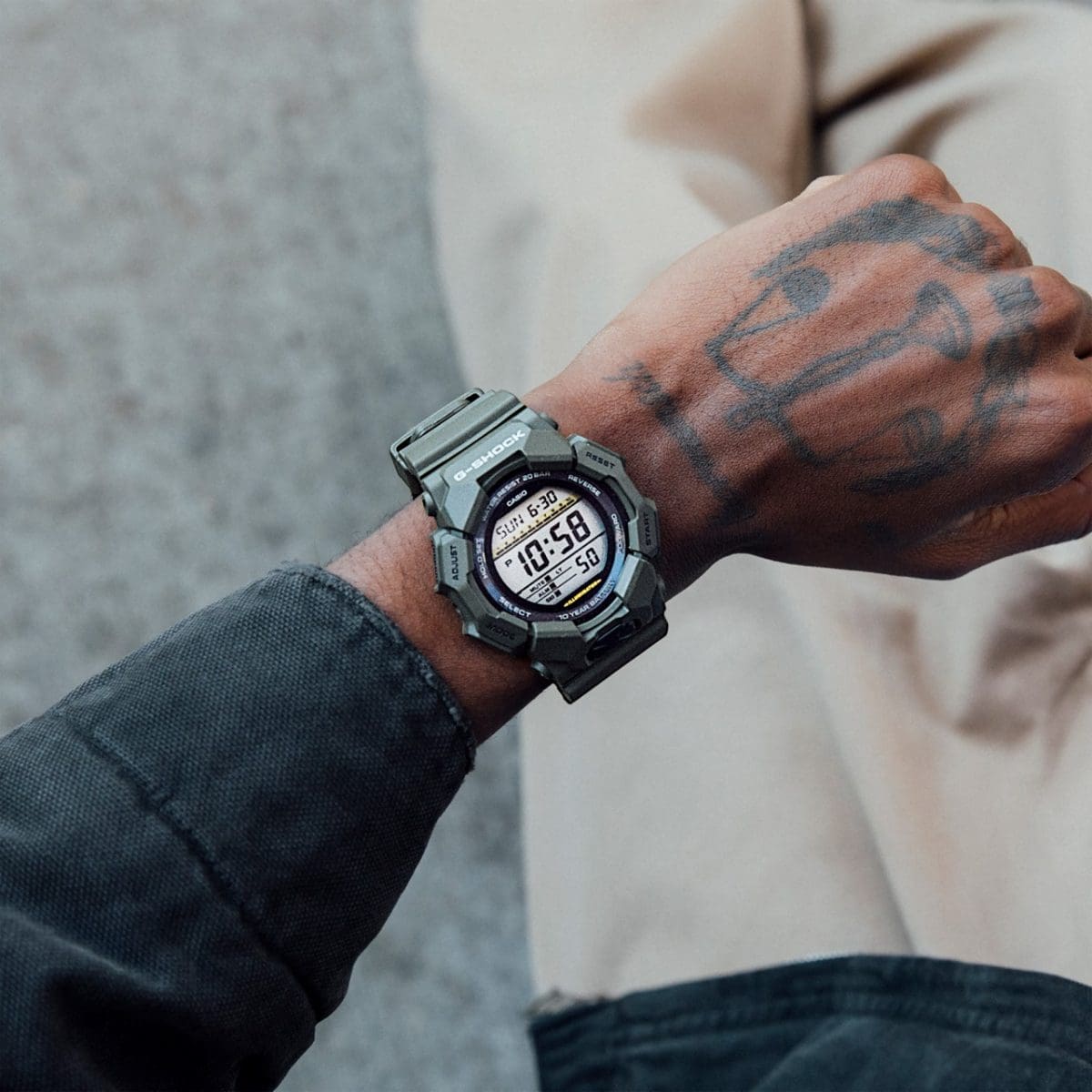 G-SHOCK GD-010-3 手錶 綠色 #2