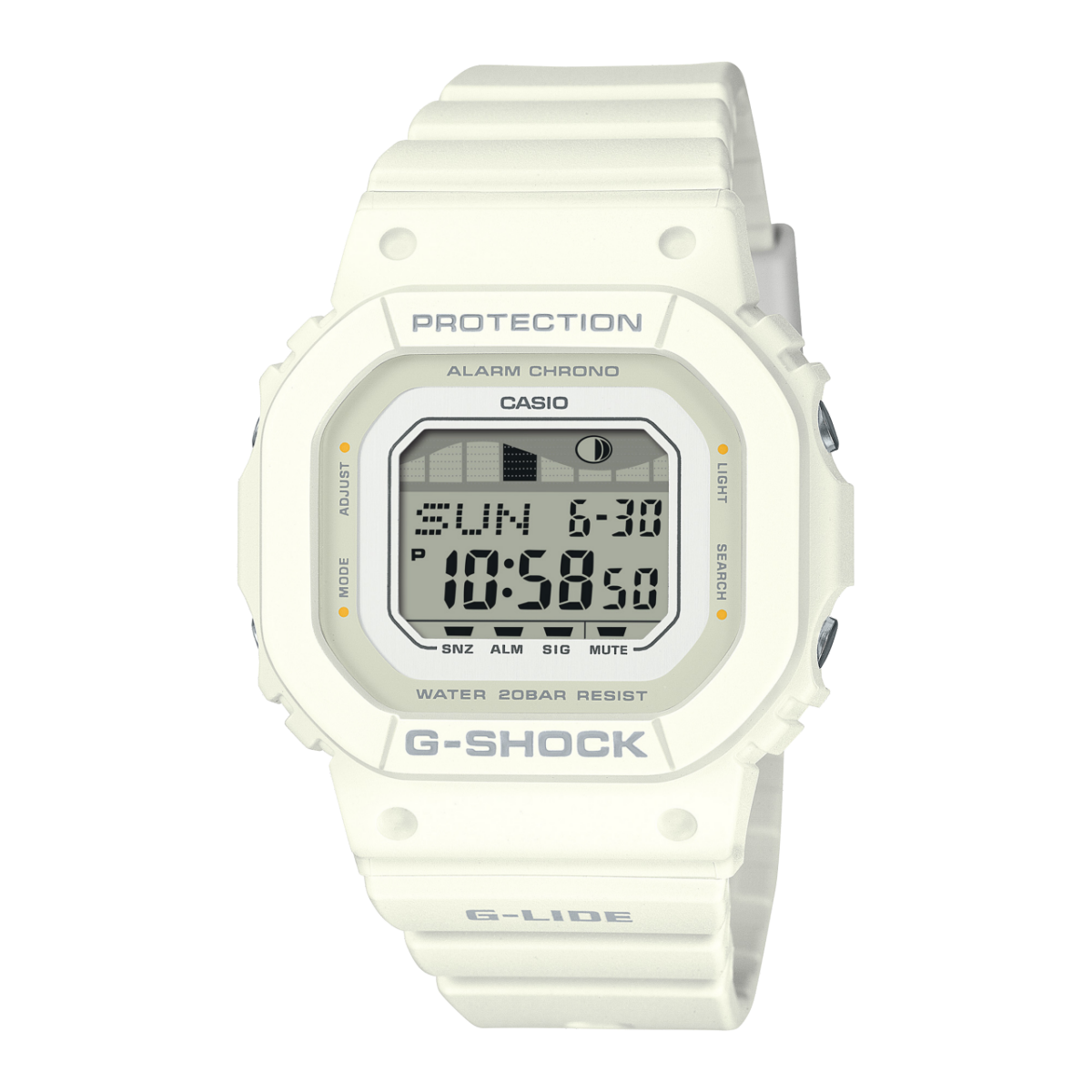 G-SHOCK GLX-S5600-7B 手錶 白色 #1