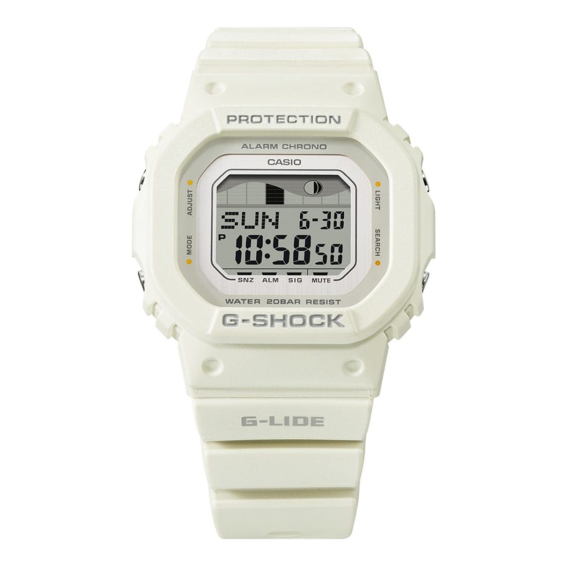 G-SHOCK GLX-S5600-7B 手錶 白色 #5