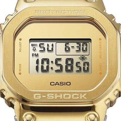 G-SHOCK GM-5600SG-9 手錶 金色 #5
