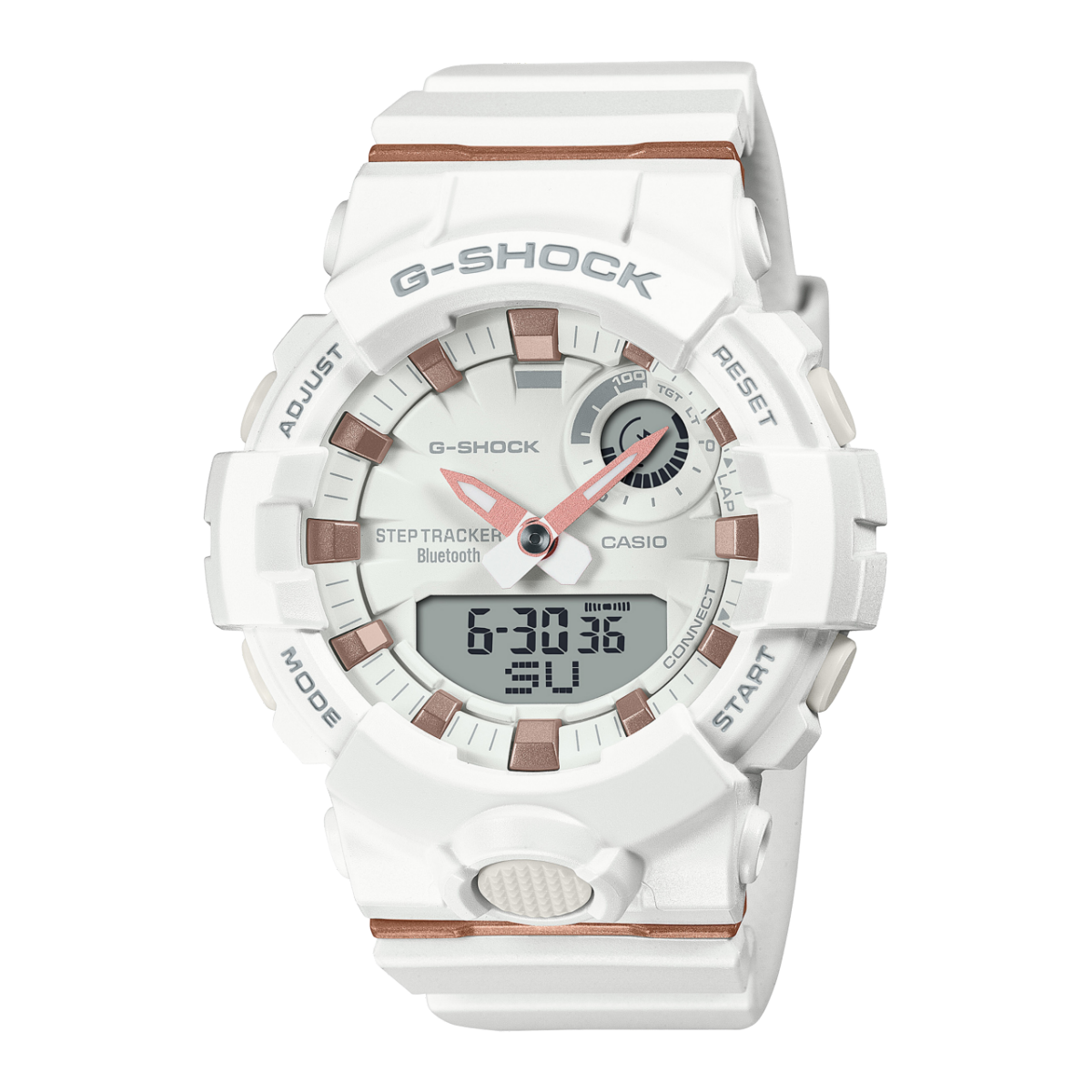 G-SHOCK GMA-B800-7A 手錶 白色 #1