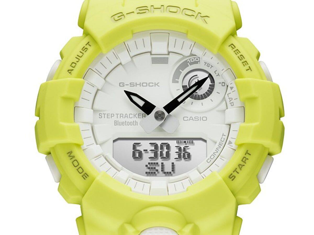 G-SHOCK GMA-B800-9A 手錶 黃色 #2
