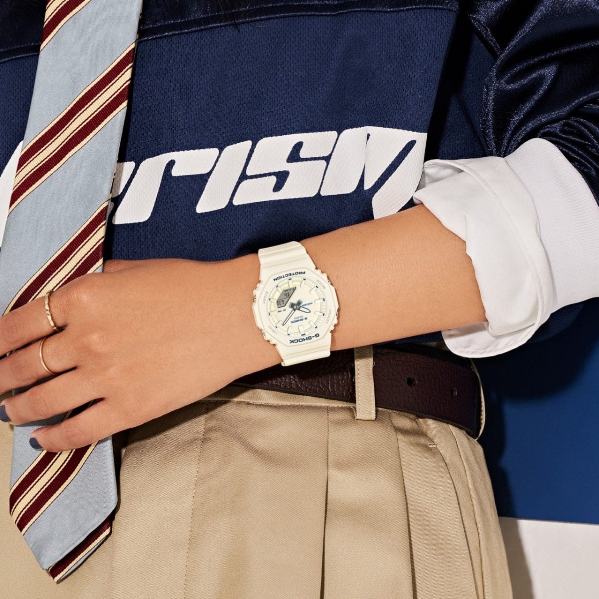 G-SHOCK GMA-P2100BA-7A 手錶 白色 #2